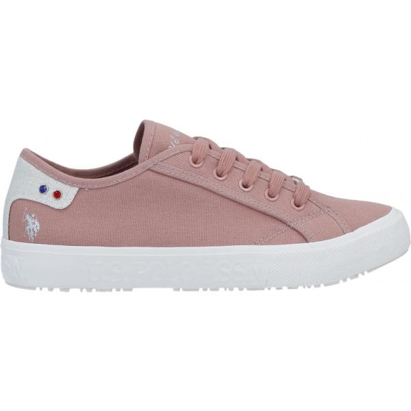 sneakers U.s.polo Assn. marrone tinta unita