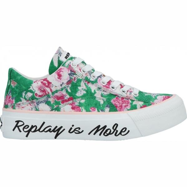 sneakers Replay grigio a fiori