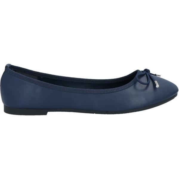 ballerine Francesco Milano blu tinta unita