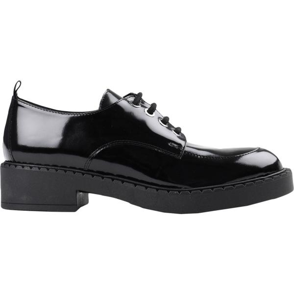 scarpe stringate Bianca Di nero tinta unita