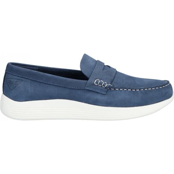 scarpe stringate Docksteps blu tinta unita