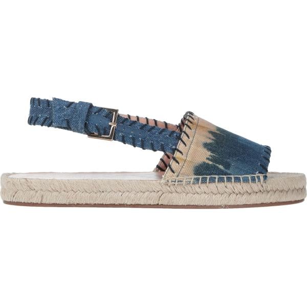 Espadrillas da donna in bianco neve Alberta Ferretti