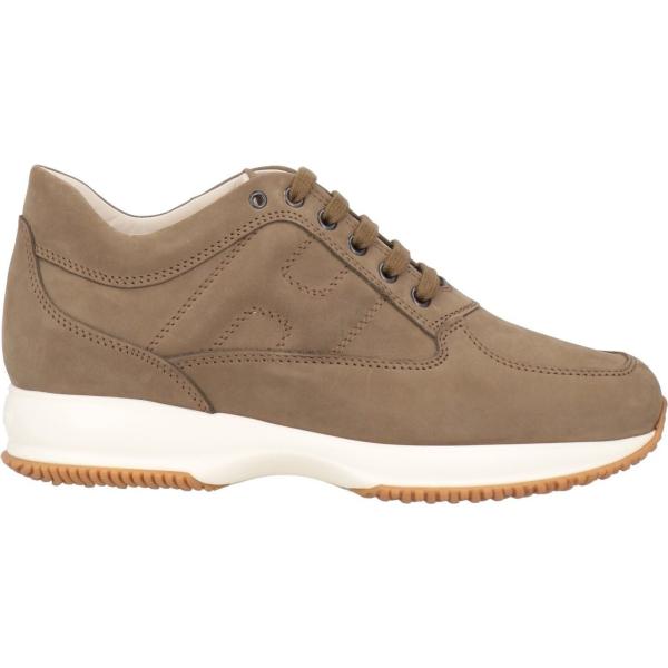 sneakers Hogan marrone tinta unita