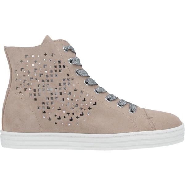 sneakers Hogan Rebel marrone tinta unita