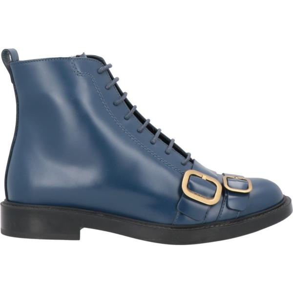 stivaletti Tods blu tinta unita