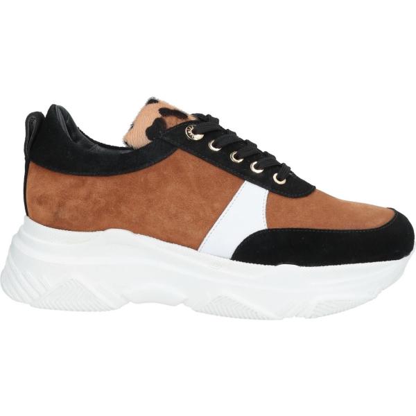 sneakers Roberto Botticelli marrone animalier