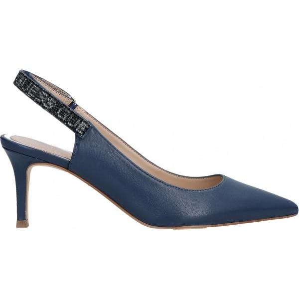 décolleté Guess blu tinta unita