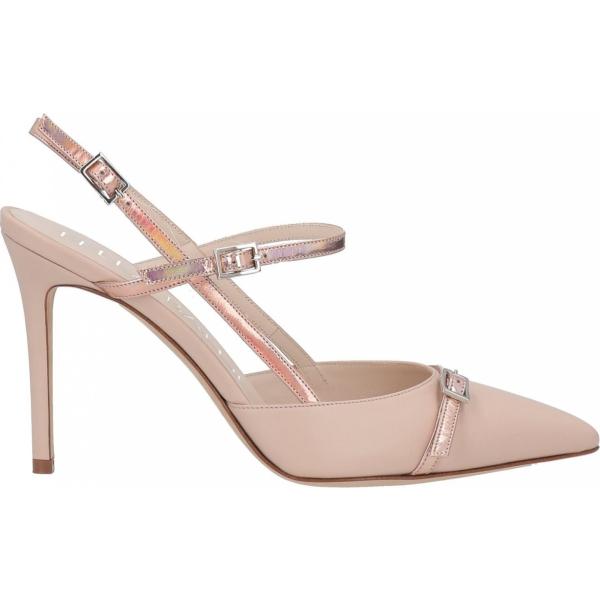 décolleté Lella Baldi marrone tinta unita