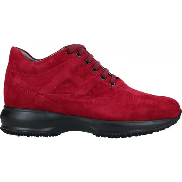 sneakers Hogan rosso tinta unita