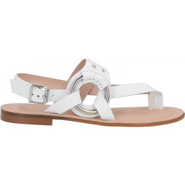 infradito Sarah Summer bianco tinta unita