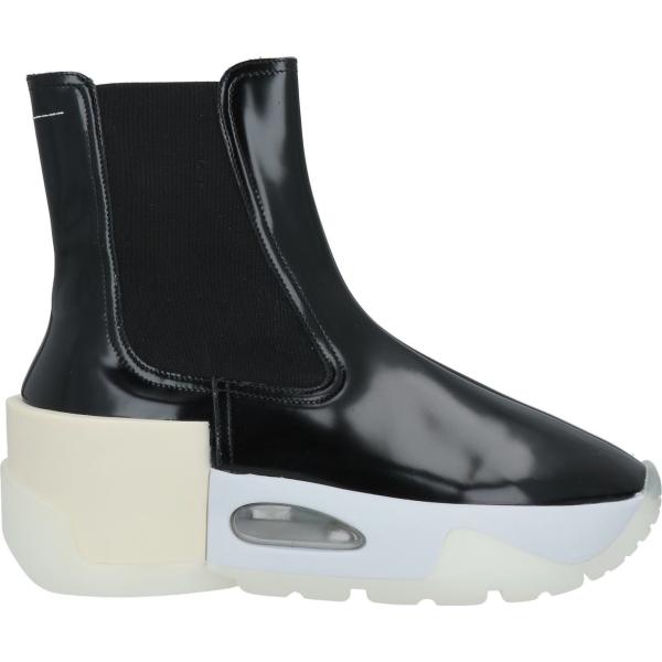 stivaletti Mm6 Maison Margiela nero tinta unita