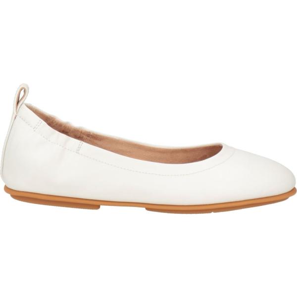 ballerine Fitflop bianco tinta unita