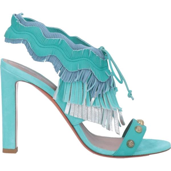 sandali in pelle Santoni blu