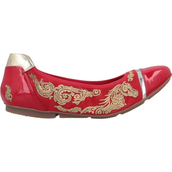 ballerine da donna in bianco neve effetto scamosciato senza tacco a punta tonda in pelle Hogan