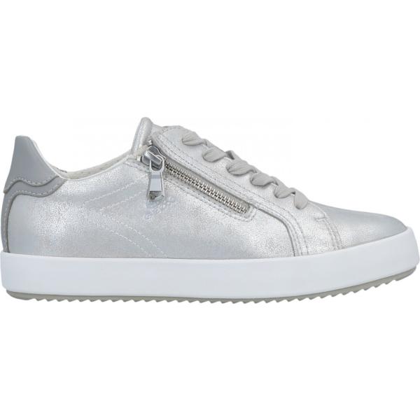 sneakers Geox grigio tinta unita