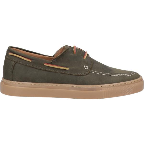 scarpe stringate Bottega Marchigiana verde tinta unita