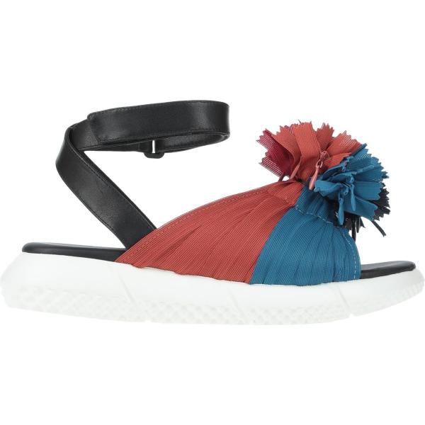 sandali in pelle Elena Iachi multicolore