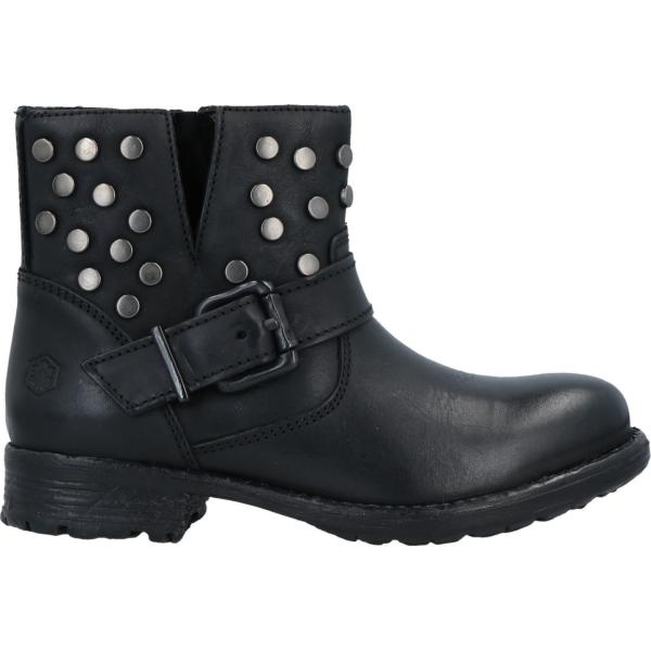 stivaletti Lumberjack nero tinta unita