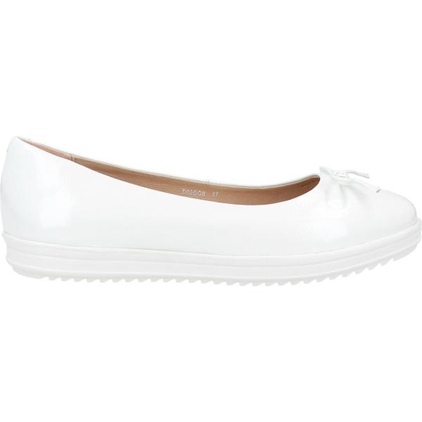 ballerine Geox bianco tinta unita