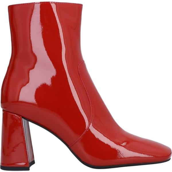 stivaletti Jeffrey Campbell rosso tinta unita