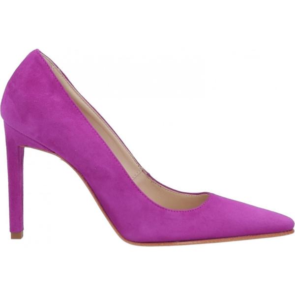 décolleté Luca Valentini viola tinta unita