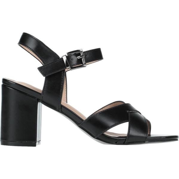 sandali col tacco CINZIA SOFT by MAURI MODA nero tinta unita