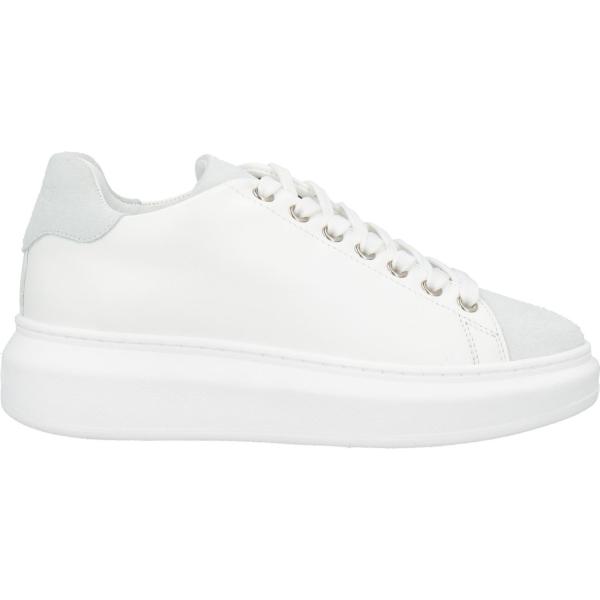 sneakers A.testoni bianco tinta unita