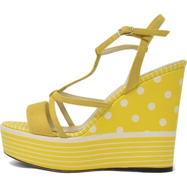 décolleté Manila Grace giallo