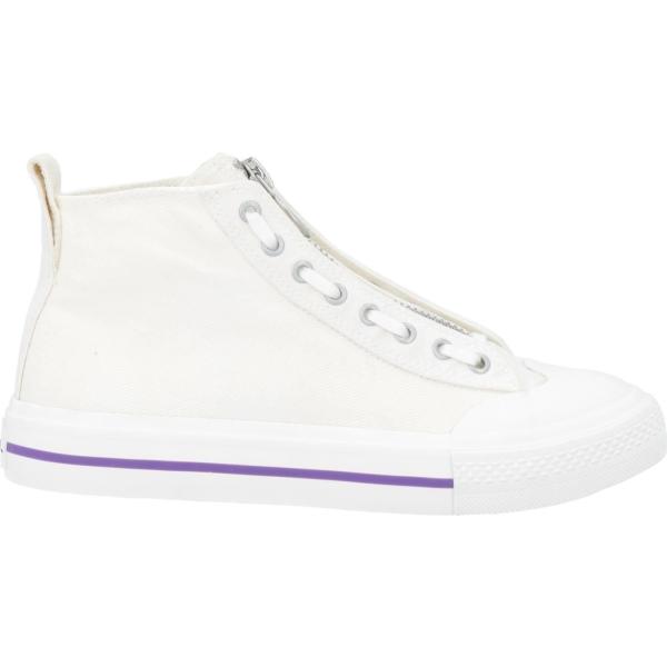 sneakers Diesel bianco tinta unita