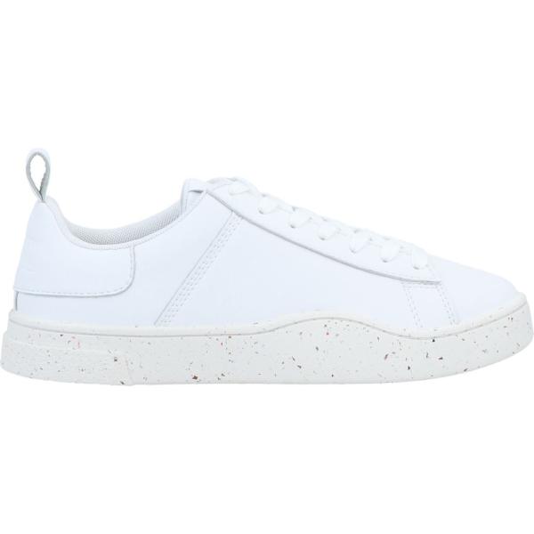 sneakers Diesel bianco tinta unita