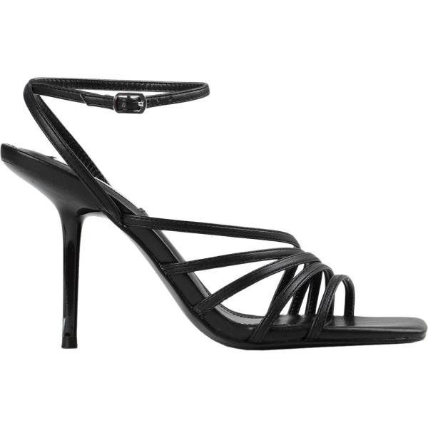 sandali col tacco Steve Madden nero tinta unita