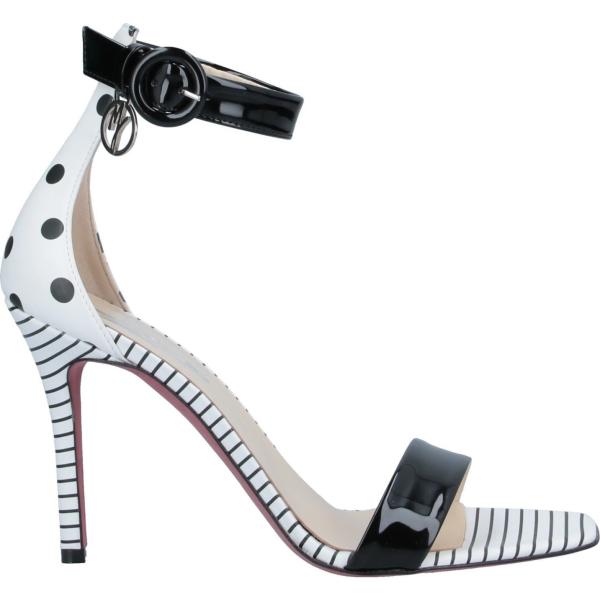 sandali in pelle Manila Grace grigio a pois