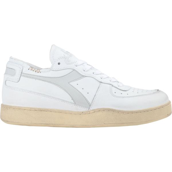 sneakers Diadora Heritage bianco tinta unita