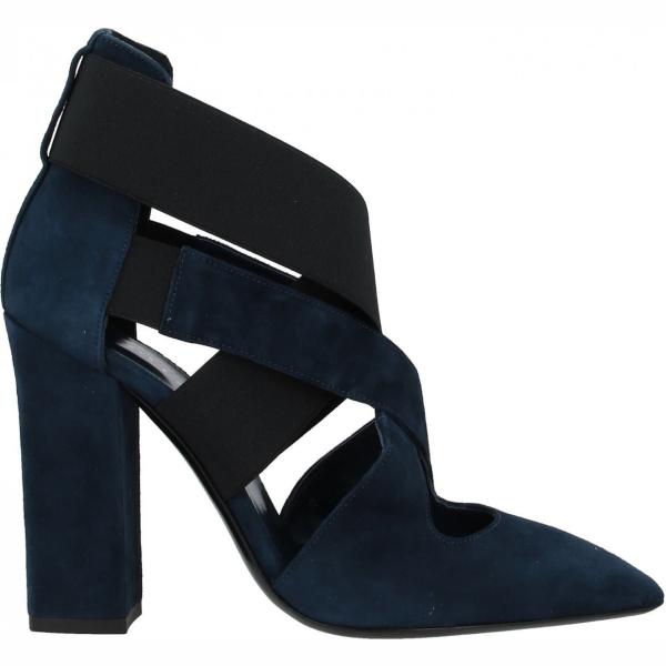 décolleté Studio Pollini blu tinta unita