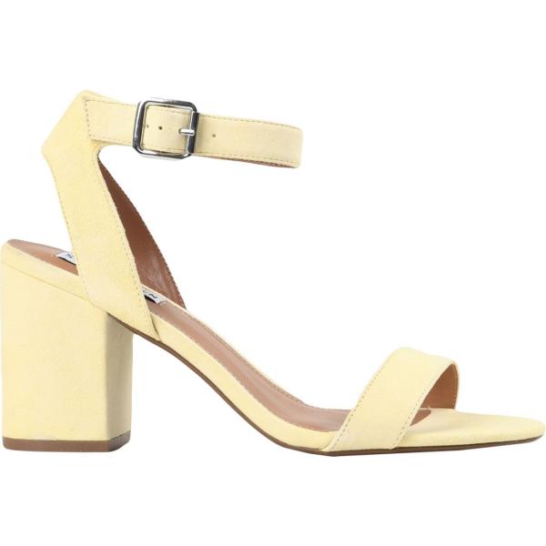 sandali col tacco Steve Madden giallo tinta unita