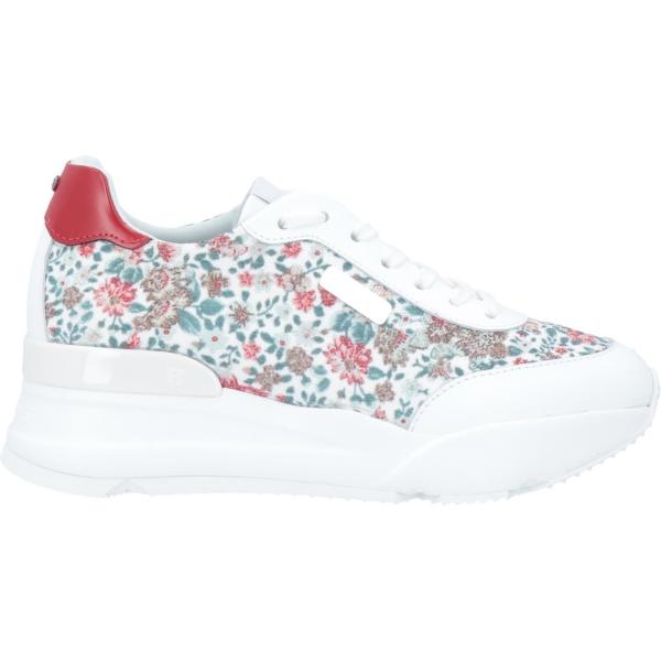 sneakers Rucoline bianco a fiori