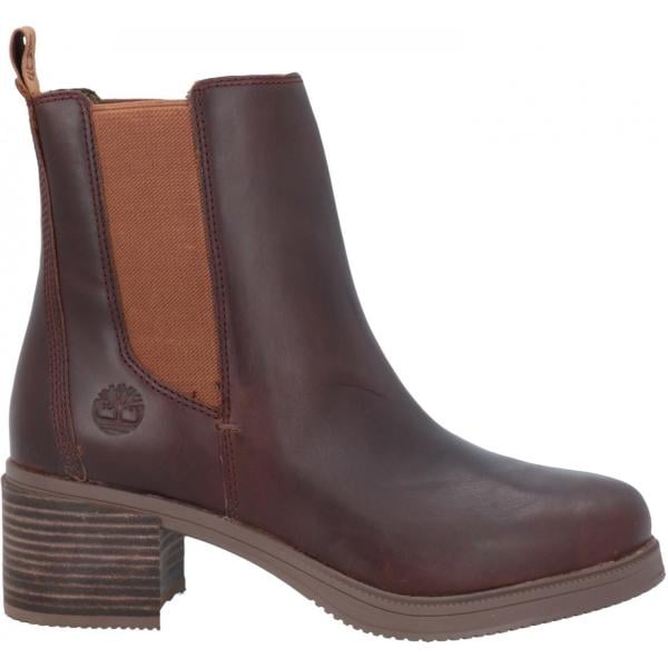 stivaletti Timberland marrone tinta unita
