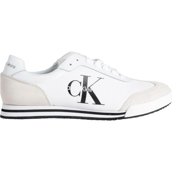 sneakers Calvin Klein Jeans bianco con stampe