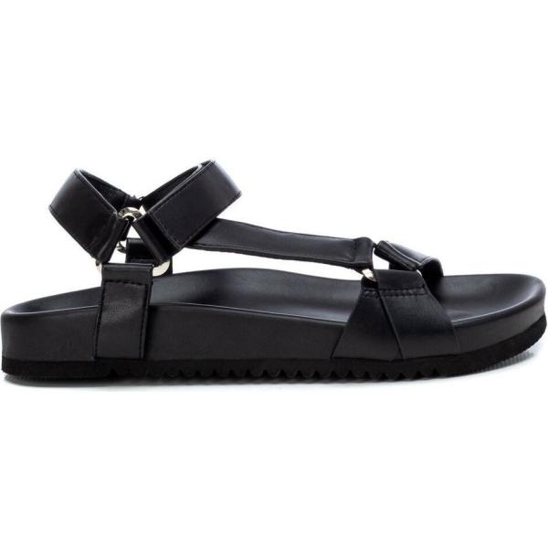 sandali in pelle Refresh nero