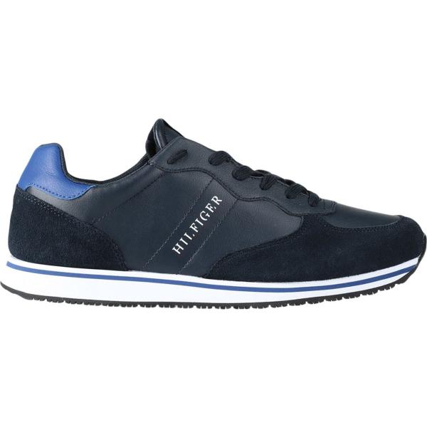 sneakers Tommy Hilfiger blu tinta unita