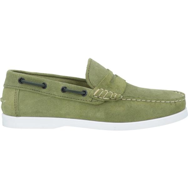 scarpe stringate Angelo Pallotta verde tinta unita
