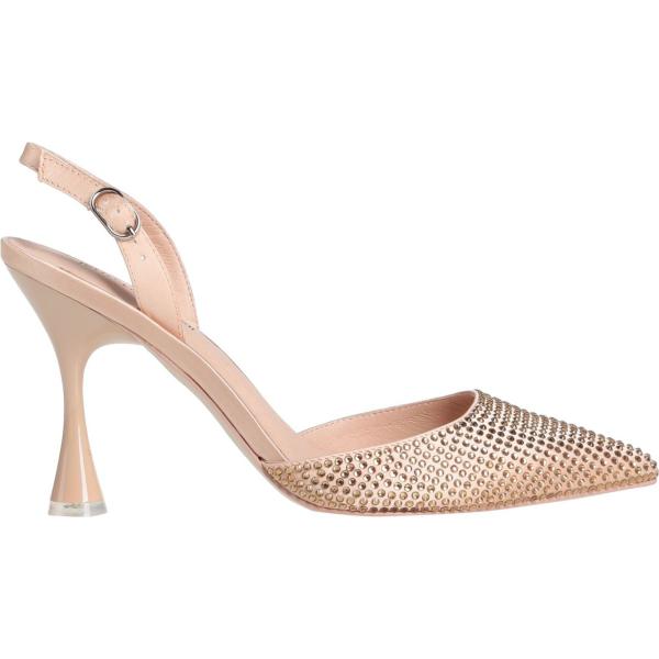 décolleté Jeffrey Campbell marrone tinta unita