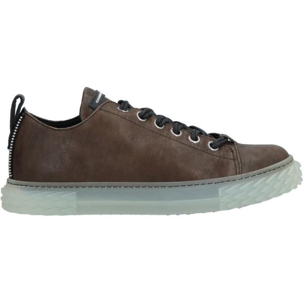 sneakers Giuseppe Zanotti marrone tinta unita