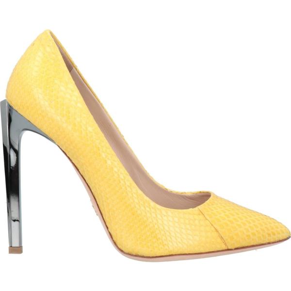 décolleté Ralph & Russo giallo animalier