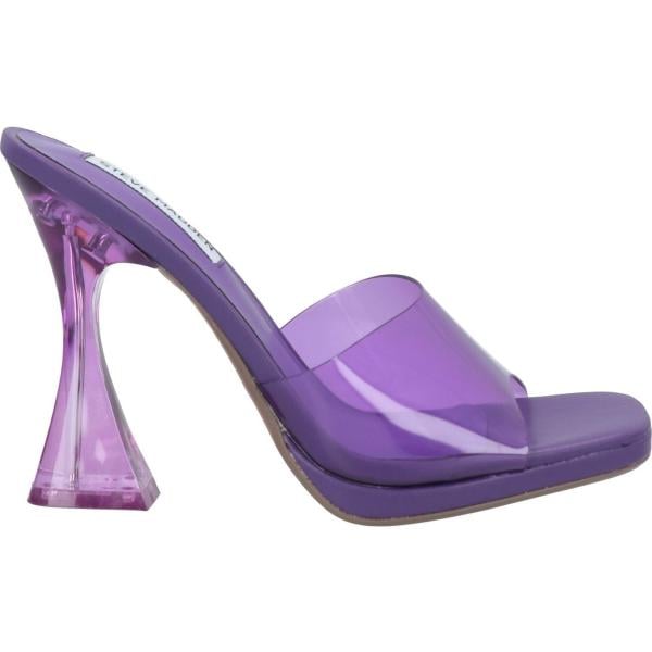 sandali col tacco Steve Madden viola tinta unita