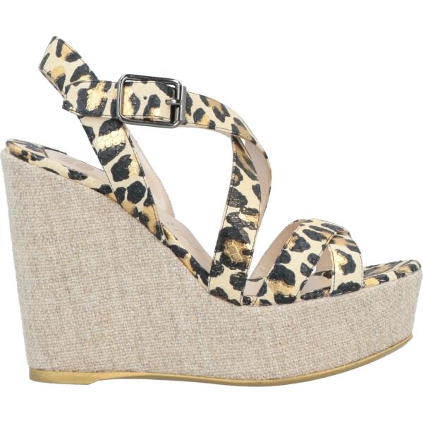 sandali in pelle Ernesto Esposito grigio animalier
