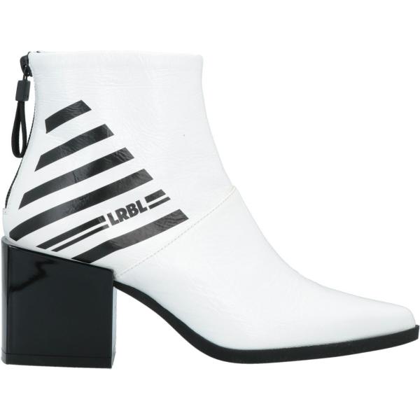 stivaletti Loriblu bianco con stampe