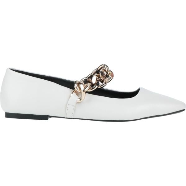ballerine Steve Madden bianco tinta unita
