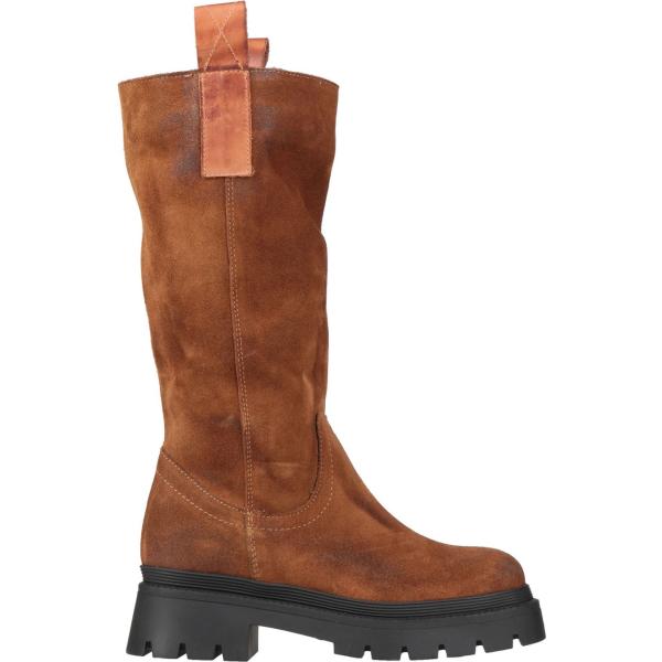 stivali Tsd12 marrone tinta unita