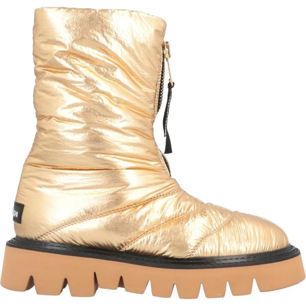 stivaletti da donna in bianco neve effetto laminato senza tacco a punta tonda con zip Elena Iachi